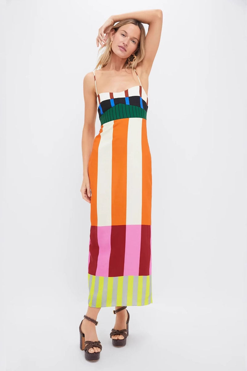 Color Block Energy Elbise