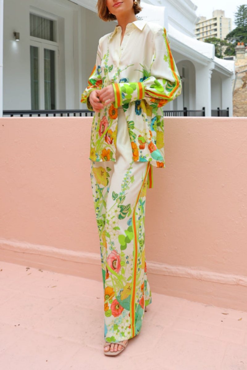 Botanic Luxe Gömlek&Pantolon Takım