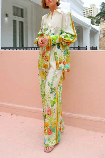 Botanic Luxe Gömlek&Pantolon Takım