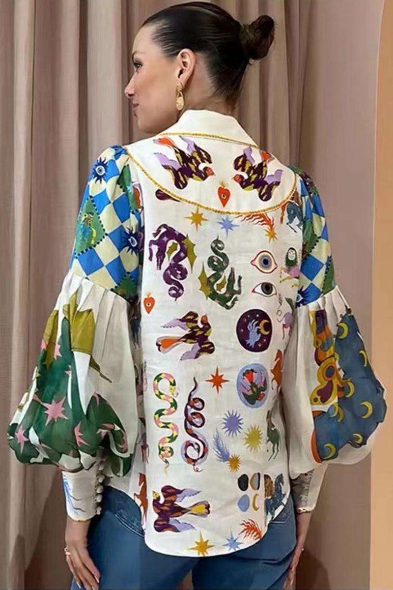 Balon Kol Zarif Gömlek