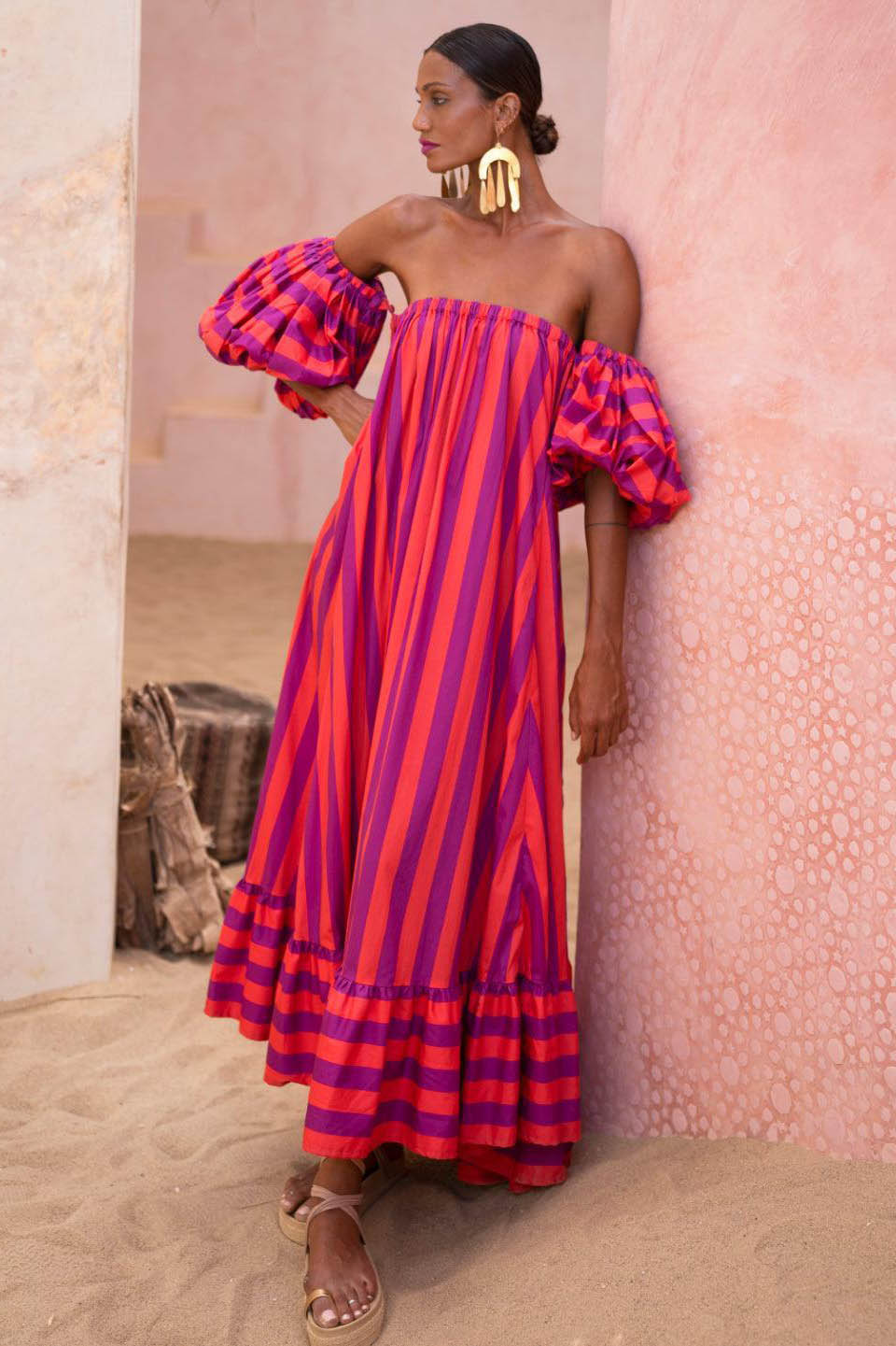 Desert Bloom Maxi Dress