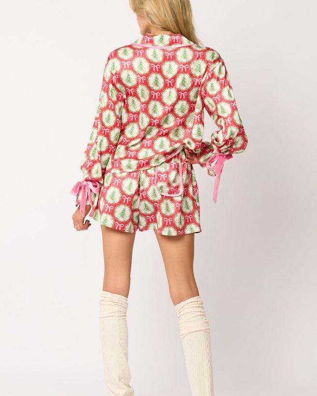 Noel Karakteri Sprint Pijama Kısa Seti