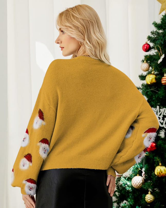 Noel Baba Örgü Kazak