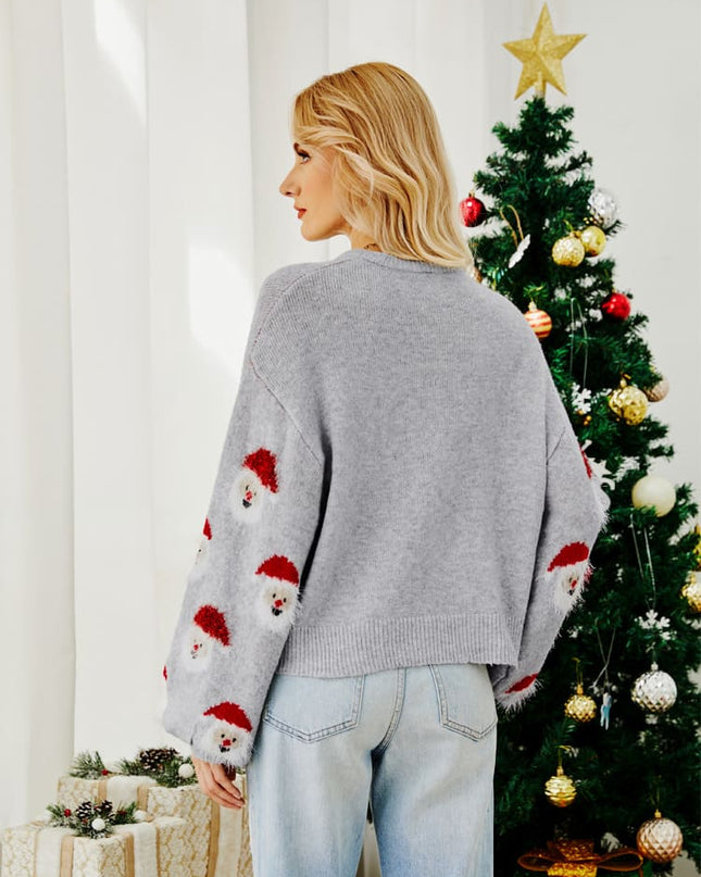 Noel Baba Örgü Kazak