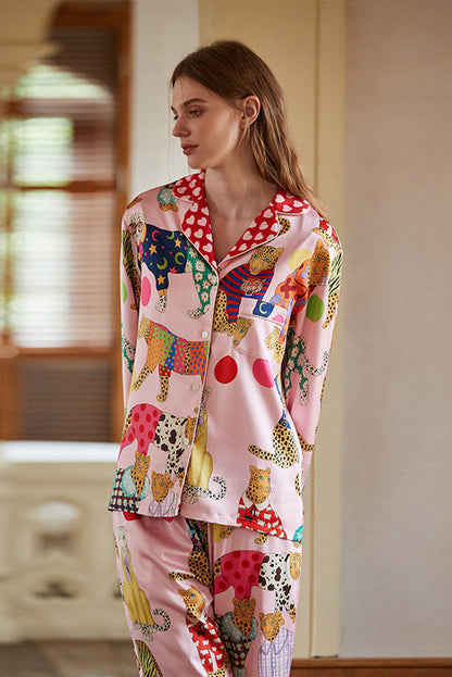 Flamingo Desenli Pijama Takımı