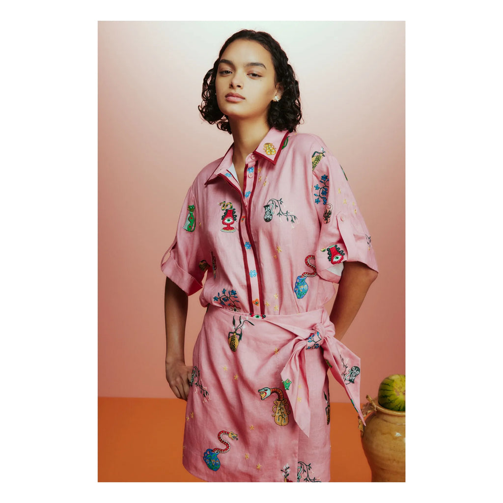 Serpentina  Oversize Gömlek