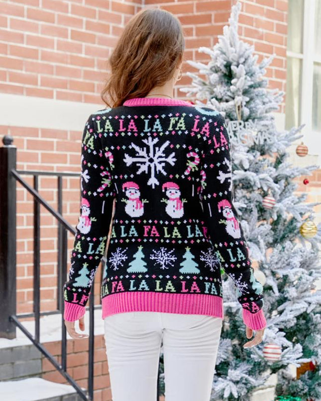 Kardan Adam Noel Örgü Kazak