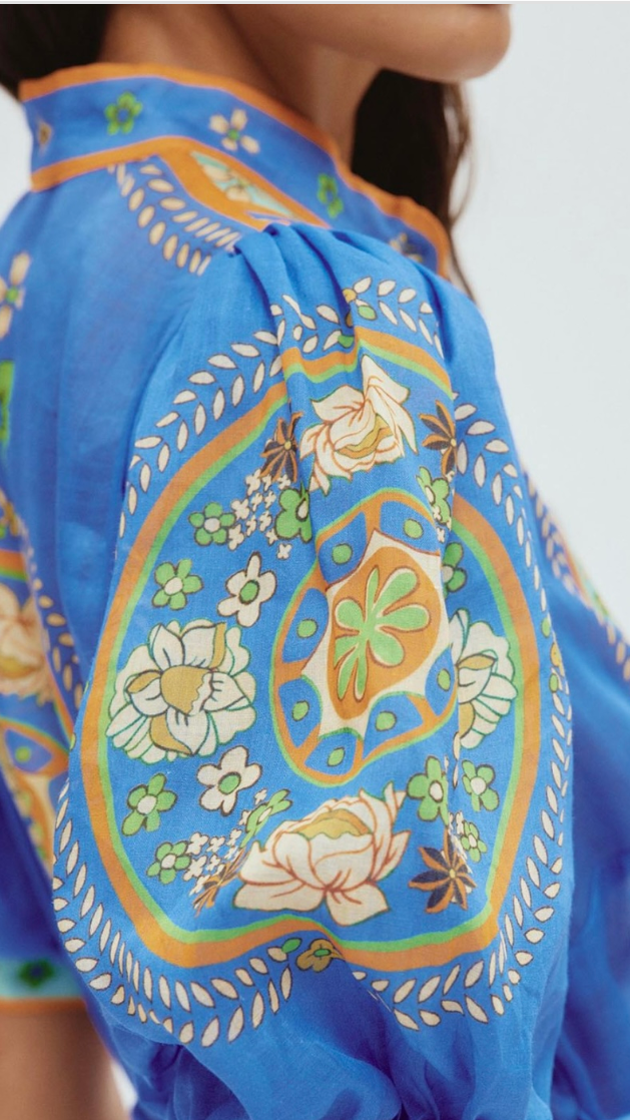 Flower Power Midi Elbise