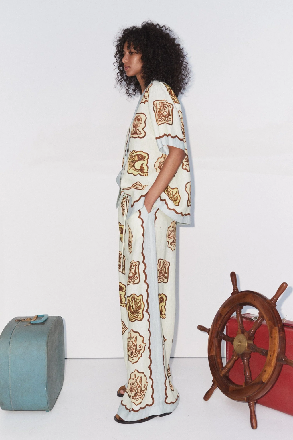 Mosaic Cruise Palazzo Pantolon