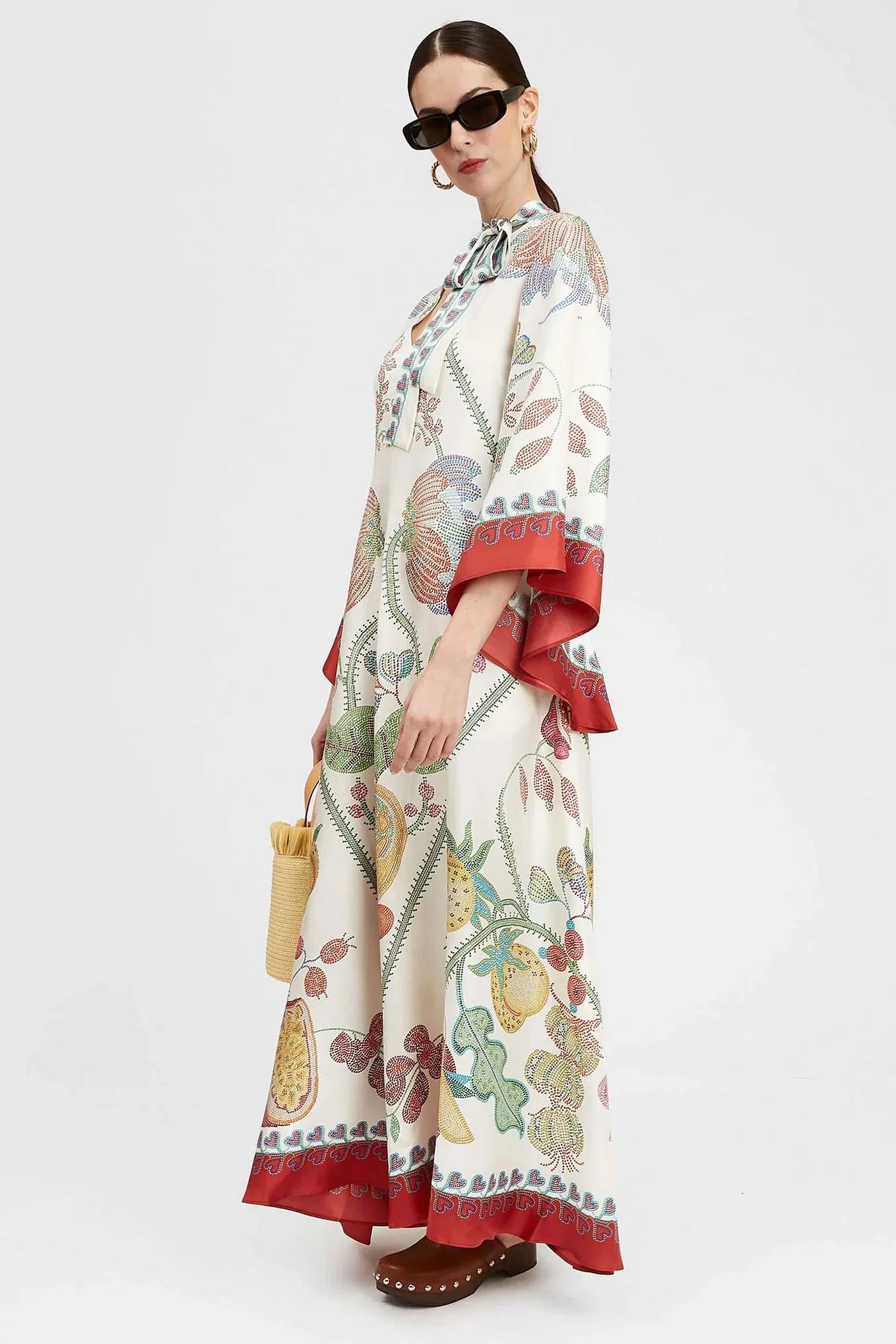 Magnifico Baskılı Uzun Elbise