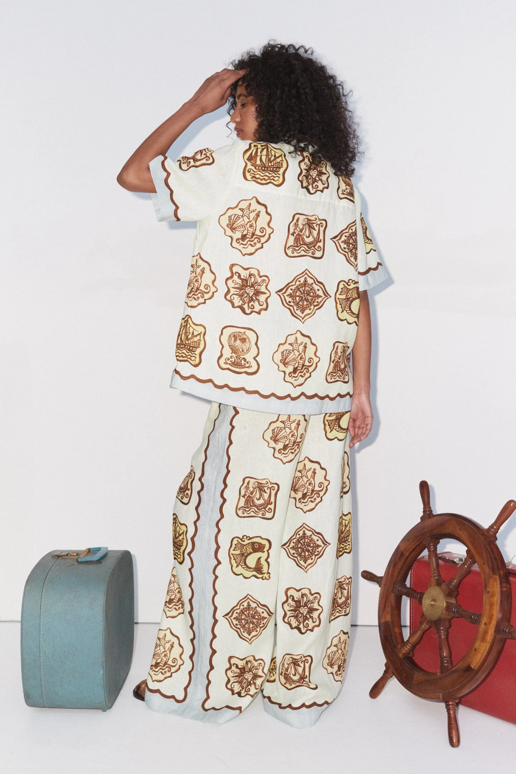 Mosaic Cruise Palazzo Pantolon