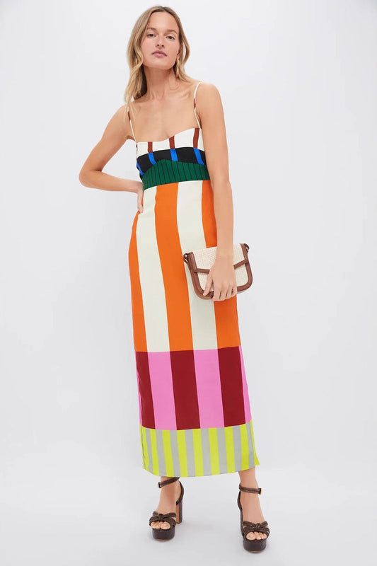 Color Block Energy Elbise