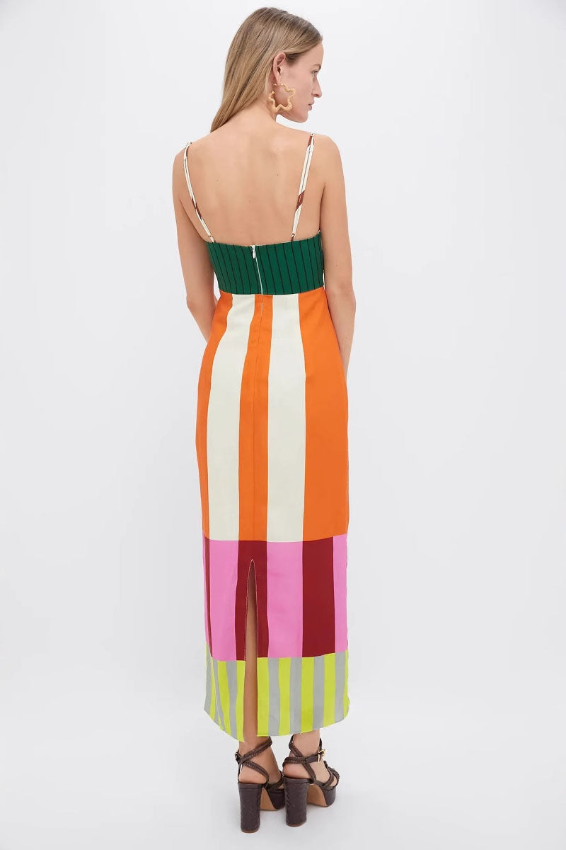 Color Block Energy Elbise