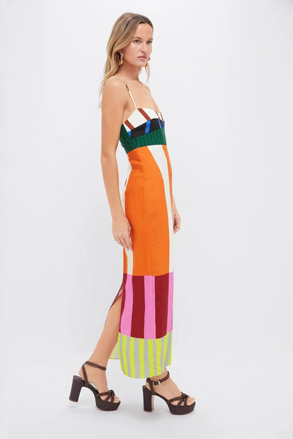Color Block Energy Elbise