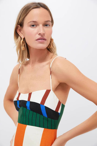 Color Block Energy Elbise