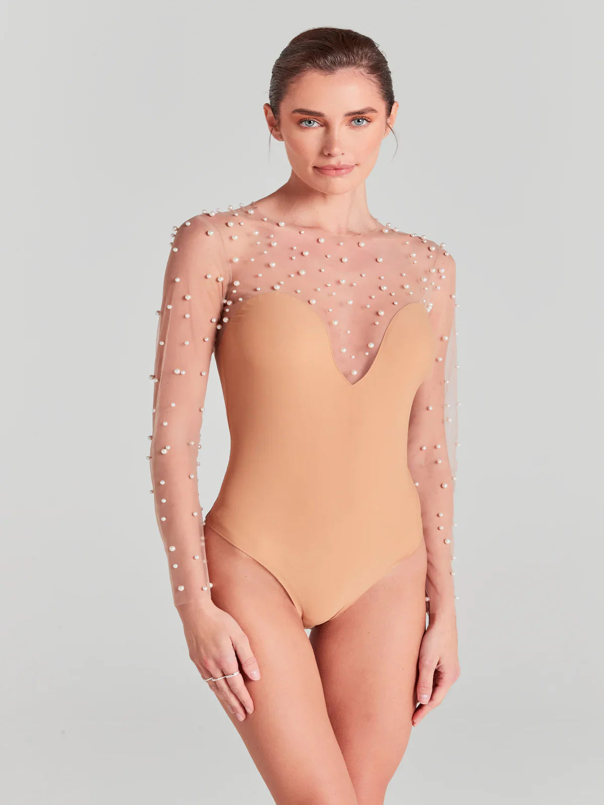 İncili Bodysuit
