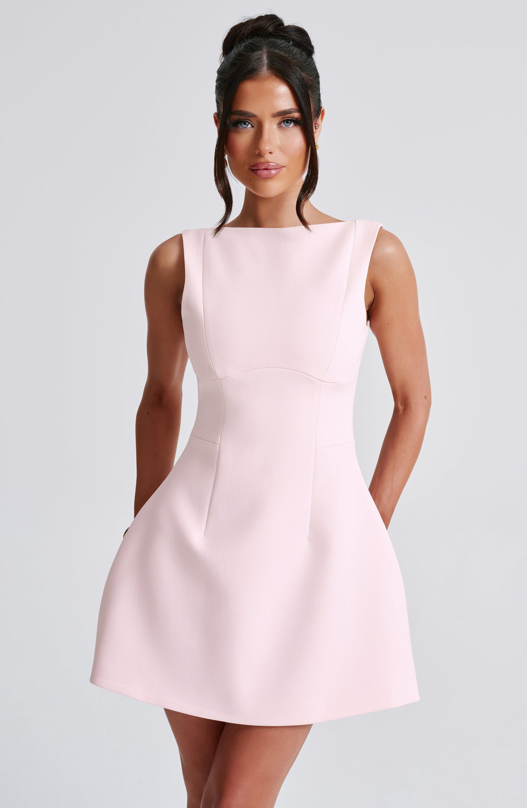 Alana Mini Elbise – Blush