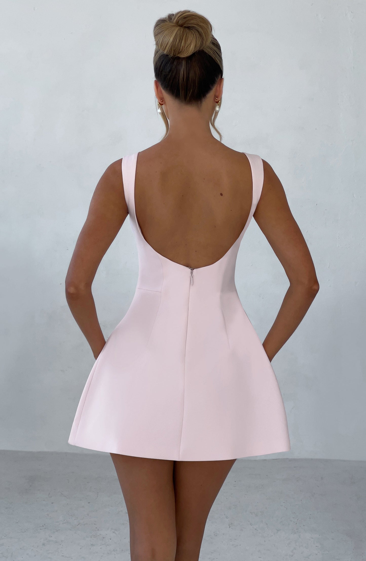 Alana Mini Elbise – Blush