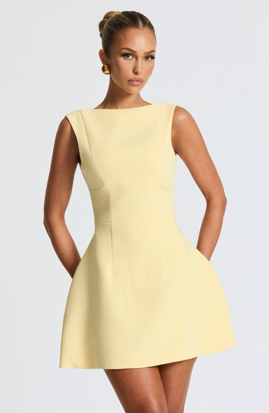 Alana Mini Elbise– Limon
