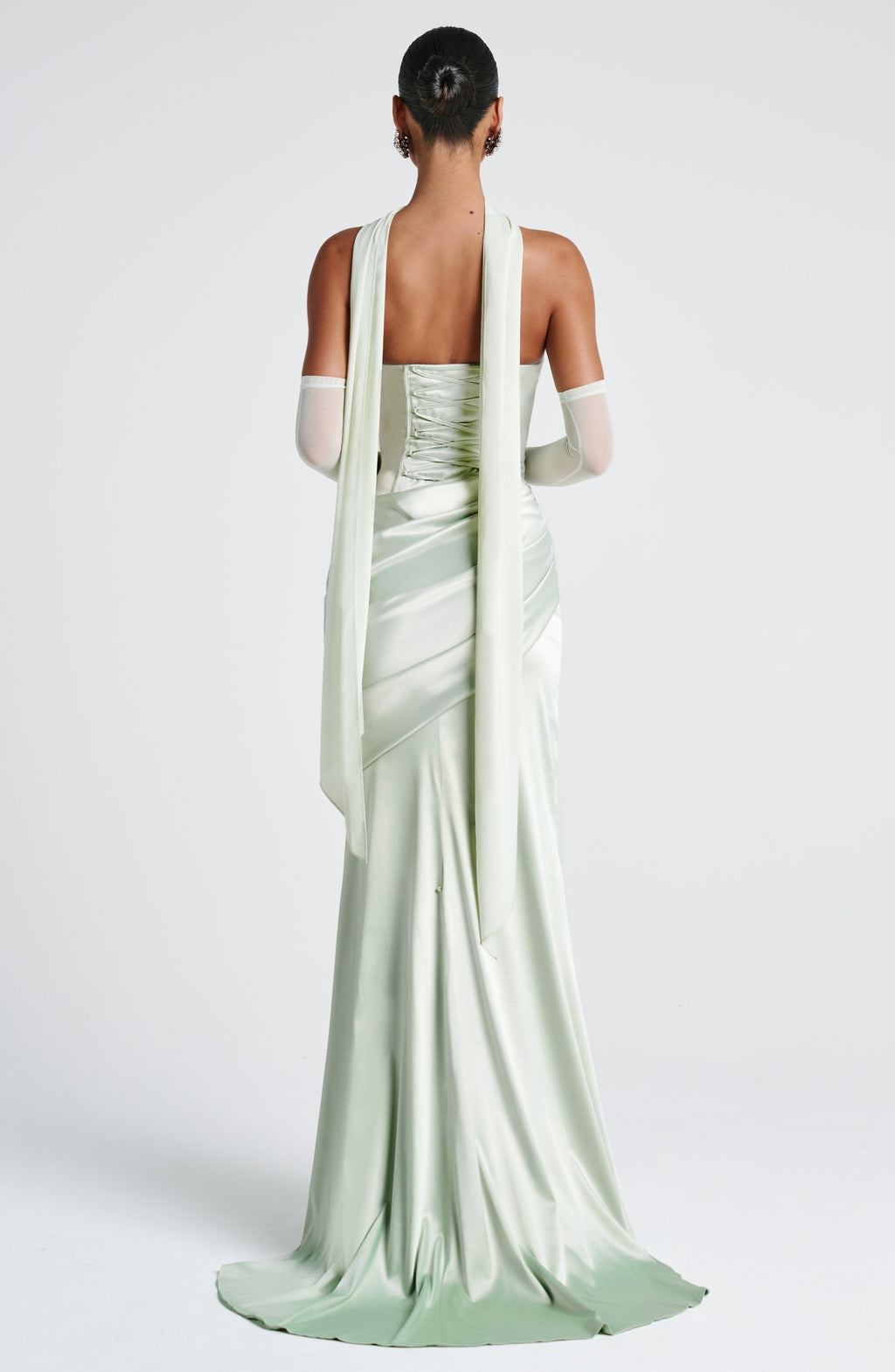Kensington Maxi Elbise – Mint