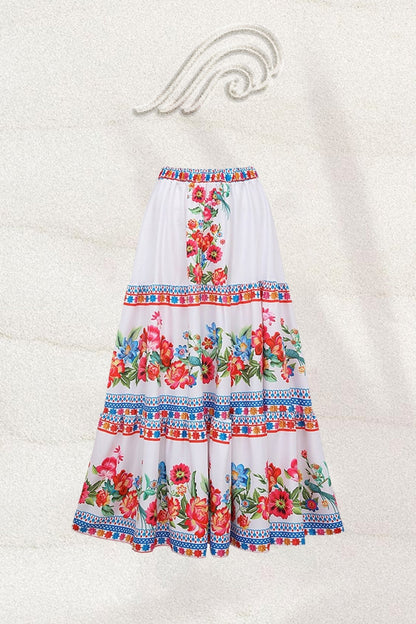 Livia Vintage Floral Baskılı İki Parça Mayo Takımı